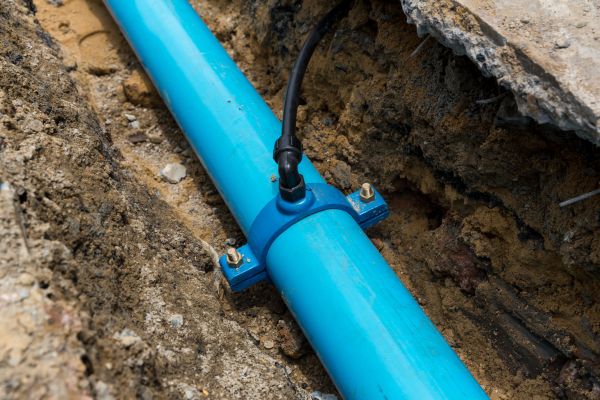 Water Line Service in Monroe Township