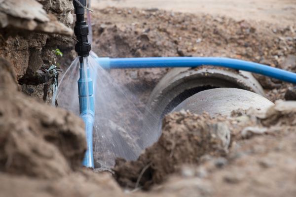 Water Line Leak Repair in Monroe Township