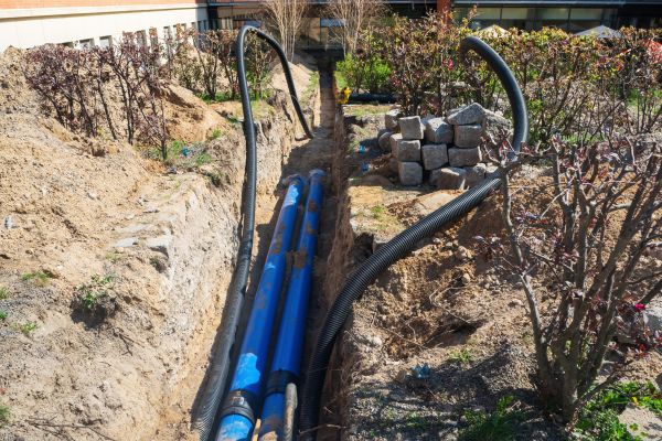 Drain Line Replacement in Monroe Township