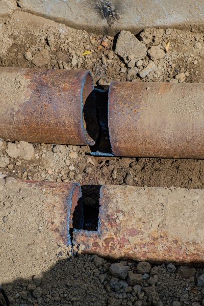 Corroded Pipe Repair in Monroe Township