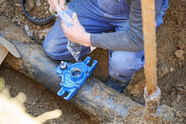 Underground Plumbing Service in Monroe Township