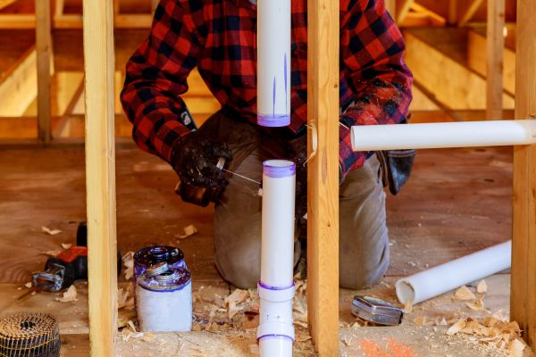 PVC Piping Installation in Monroe Township